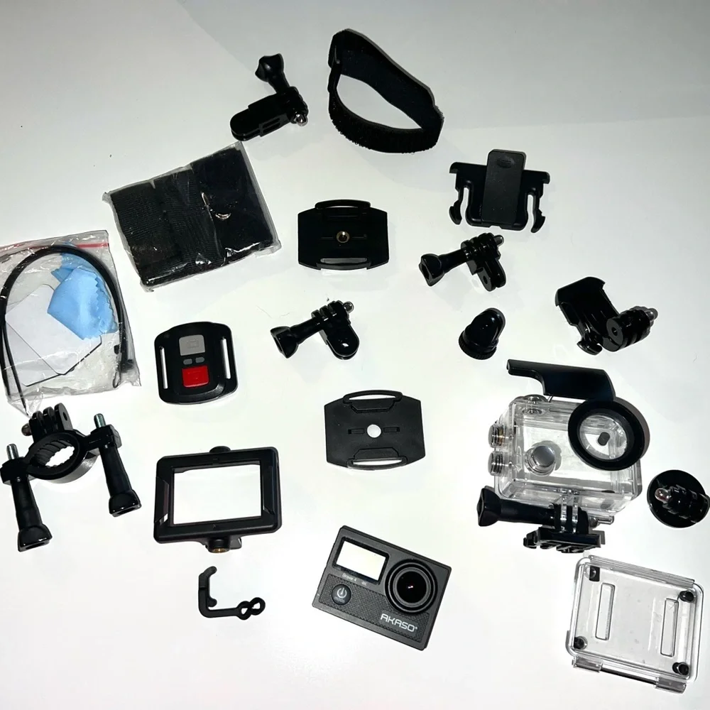 AKASO Brave 4 4K 20MP WiFi Action Camera Ultra HD with EIS 30m Waterproof Camera